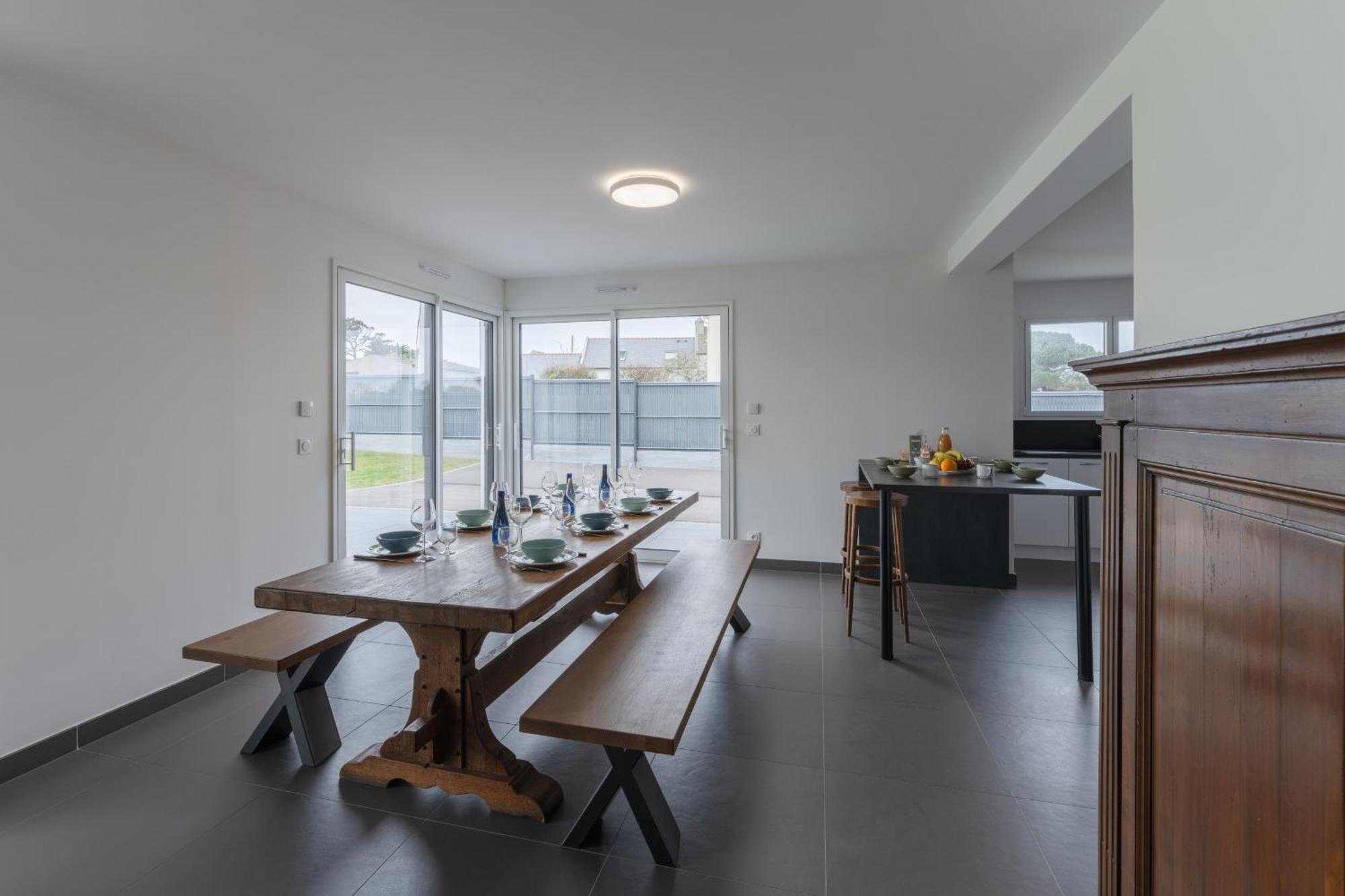 Ker Stivell - Superbe Maison Neuve A 2 Pas De La Mer Landunvez Dış mekan fotoğraf
